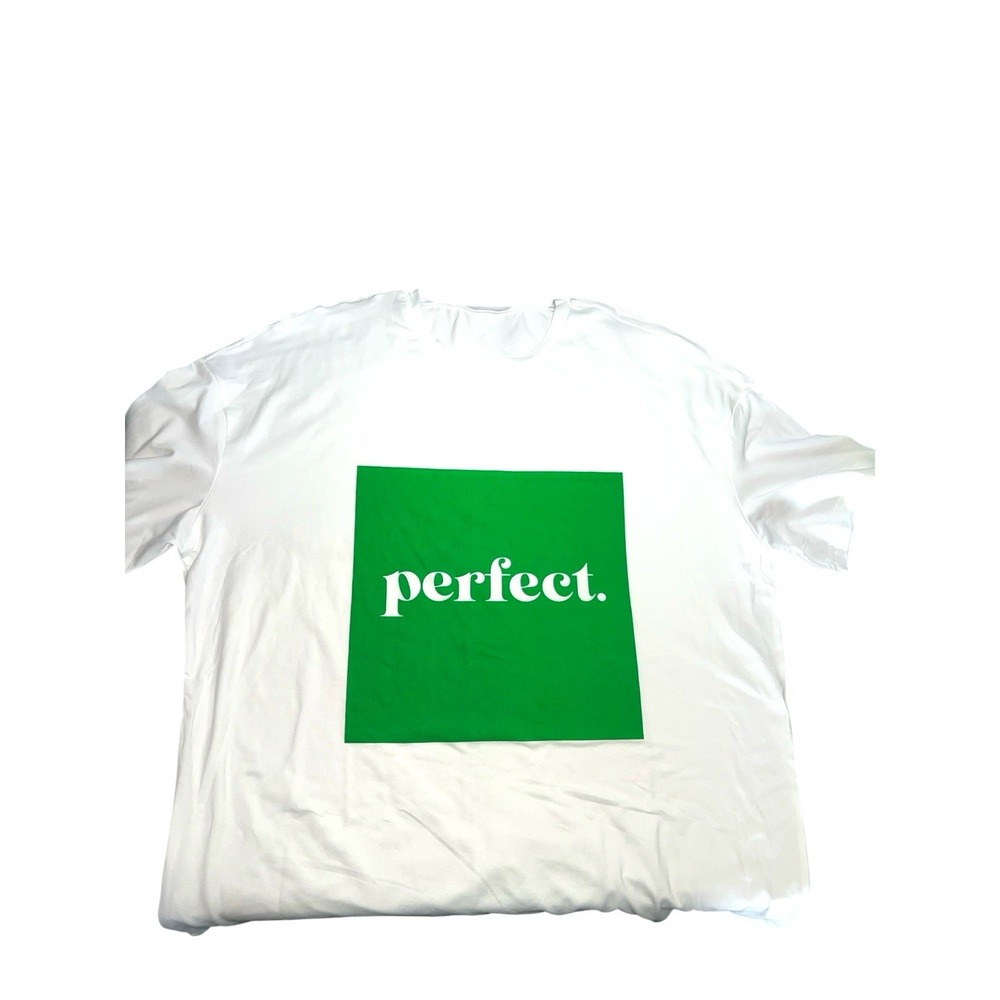 Men's SHEIN Perfect Square White T-Shirt Size XL Comfy Soft Material